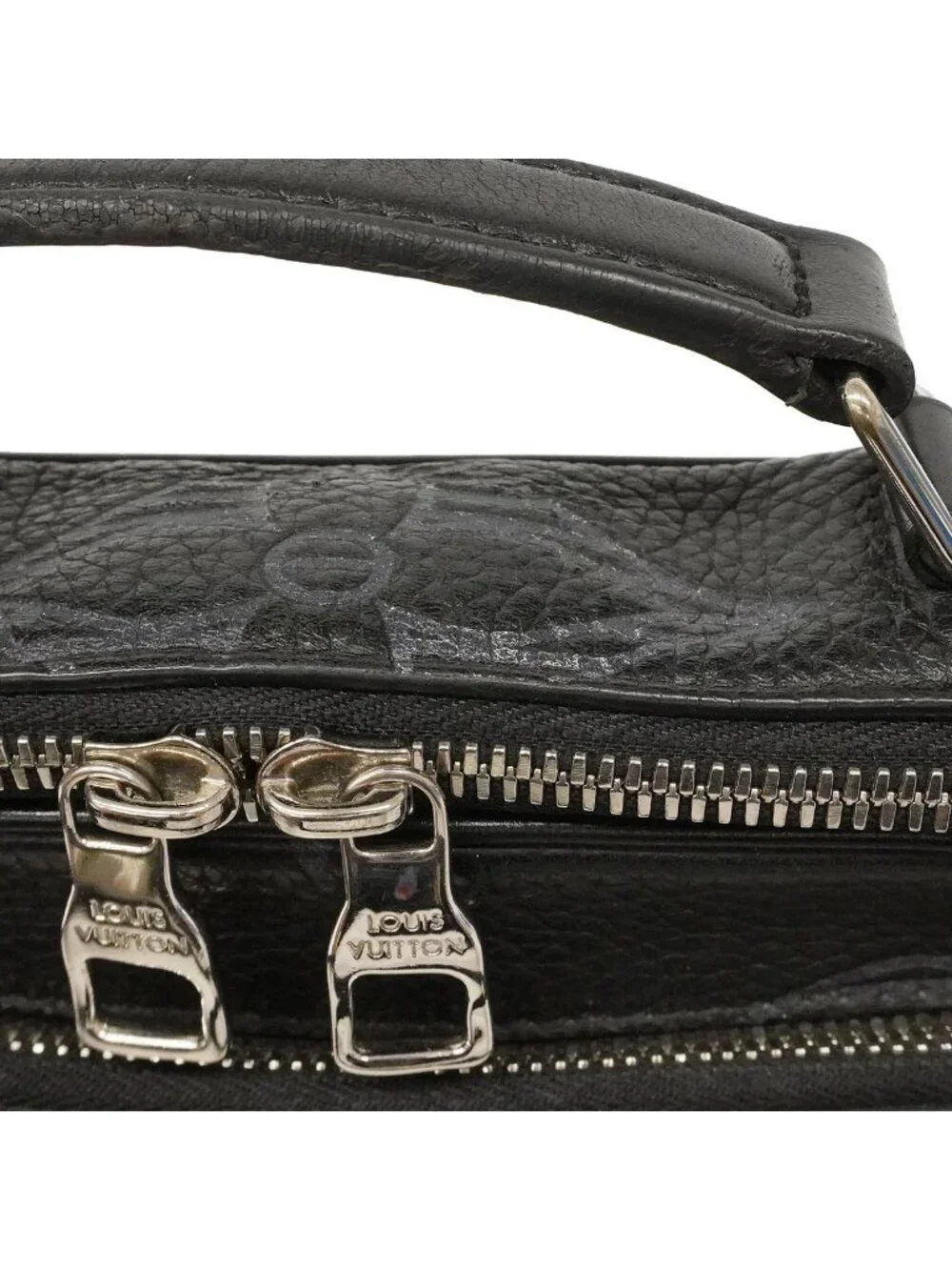 Louis Vuitton Monogram Giant Taurillon Shadow Flight Case Noir 2-Way Bag